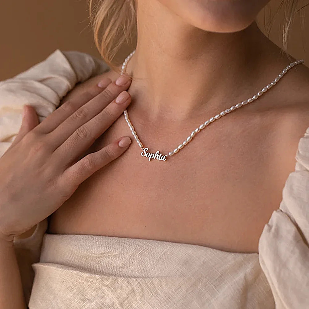 Pärlskrift - Ditt namn, vår elegans.